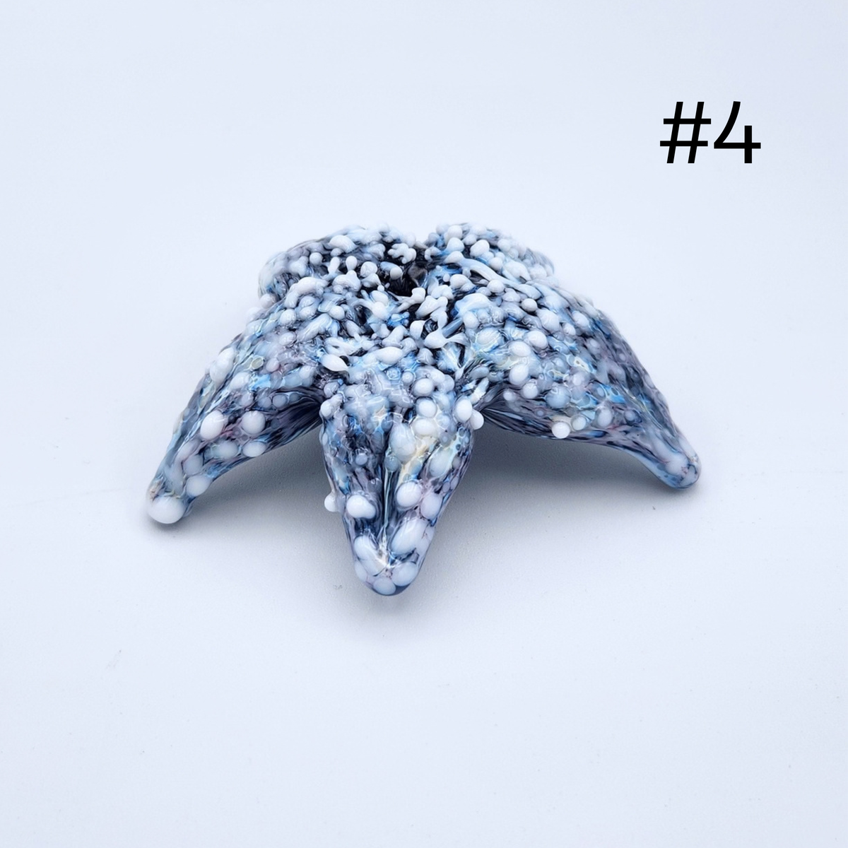 Hand Sculpted Glass Starfish by Tim “Lefty” Jaquet