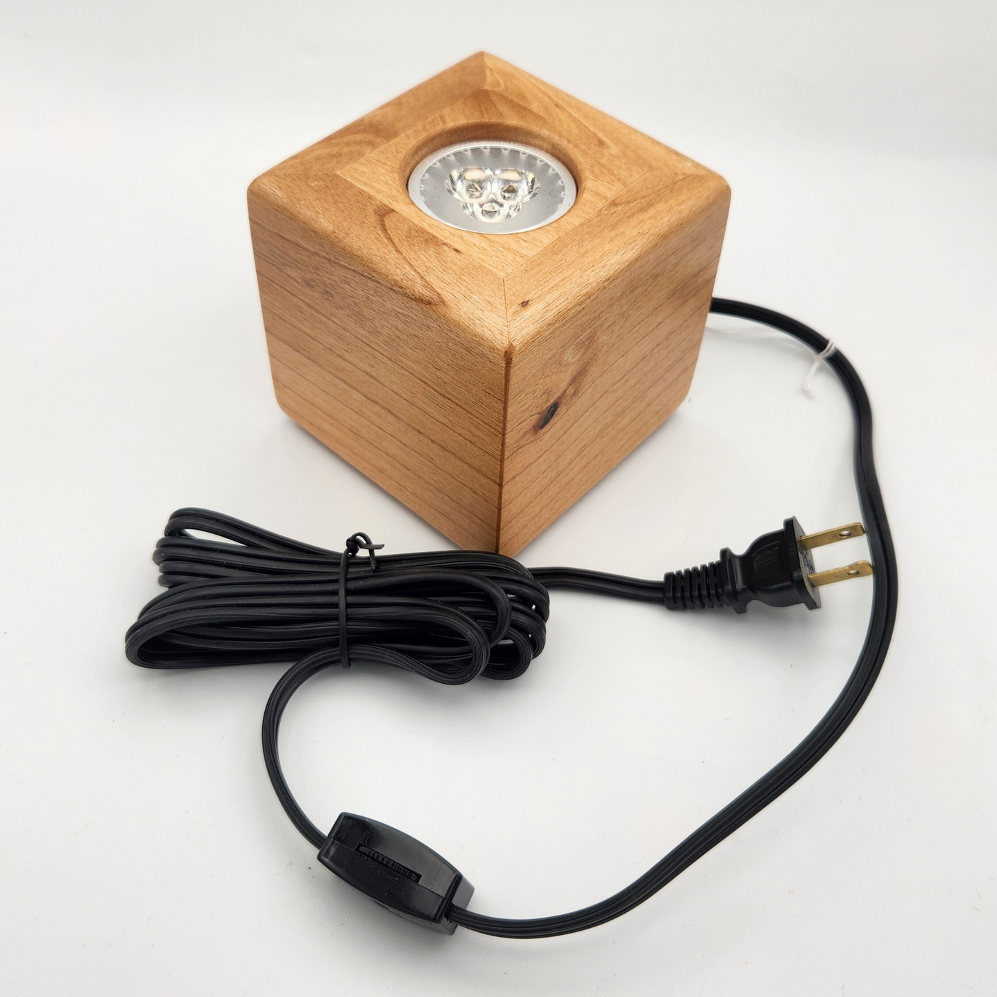 LED Lighted Art Display Base - Handmade Walnut, Maple or Alder Wood