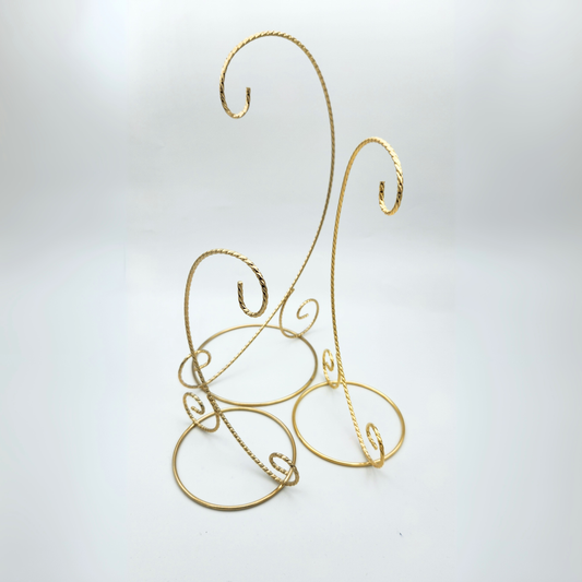 Gold or Silver Ornament Display Stand – Small, Medium & Large